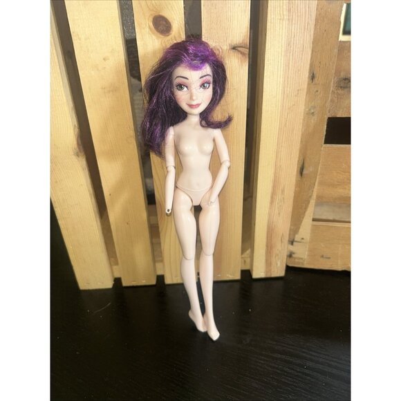 Disney | Toys | Disney Descendants Mal Isle Of The Lost Barbie Doll Purple Hair Nude No Hands